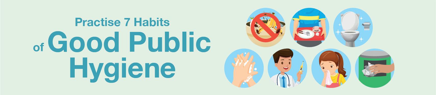 Picture of 7 habits for good public hygiene to protect Covid-19