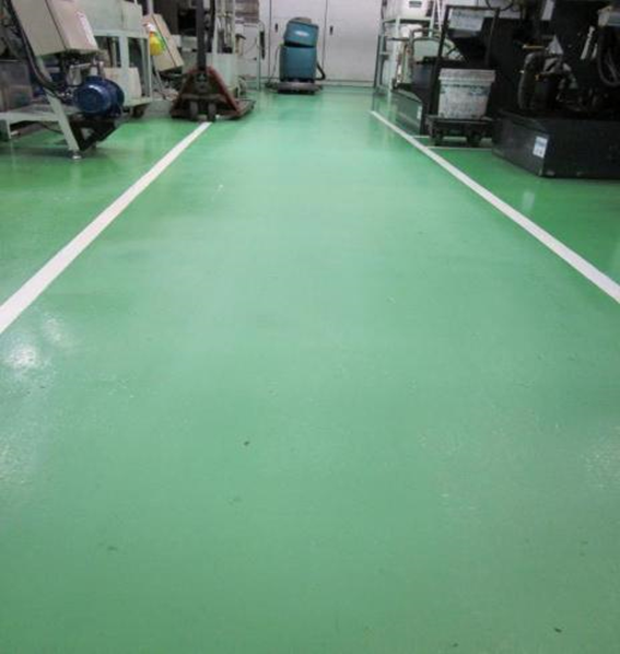 Epoxy Floor After Using F.O.G Pic
